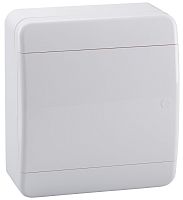 Бокс пластиковый Кэаз OptiBox ЩРН-П-8 P-BNN-2-08-IP41 (240х218х102мм) IP40 белая дверца картинка 